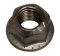 Mutter 7/16-20 Grade 5 Flange Locking Mutter 7/16-20 Grade 5 Flange Locking