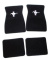 Teppich Zubehr 64-73 Tex m Logo schwarz