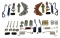 Montagesatz Brems GM 67-97 hi Super kit Montagesatz Brems GM 67-97 hi Super kit