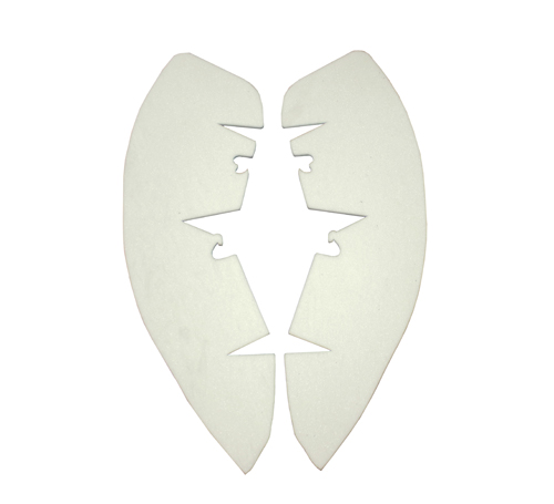 Polsterung Radlauf 1800ES in der Gruppe Volvo / P1800 / Innenausstattung / Sitzbezge & Verkleidungen 1800ES / Innenausstattung 1800ES spezial rot 1973 bei VP Autoparts AB (000349-ES)