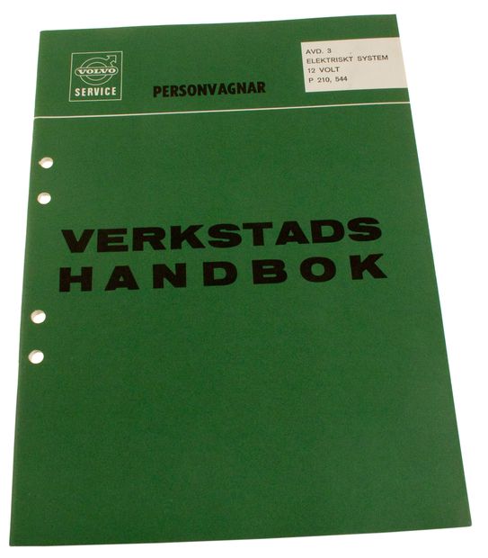 Werkstatthandbuch Autoelektrik 544/210 1 in der Gruppe Volvo / PV/Duett / Sonstige / Literatur / Literatur 210 bei VP Autoparts AB (10412)