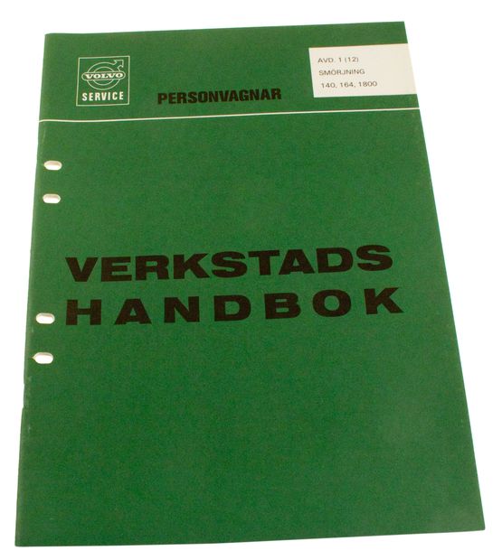 Werkstatthandbuch Schmiersystem 1800/140 in der Gruppe Volvo / 140/164 / Sonstige / Literatur / Literatur 164 bei VP Autoparts AB (10760)
