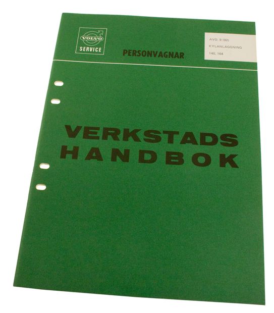 Werkstatthandbuch Klimaanlage 140/164 Sc in der Gruppe Volvo / 140/164 / Sonstige / Literatur / Literatur 164 bei VP Autoparts AB (10805)