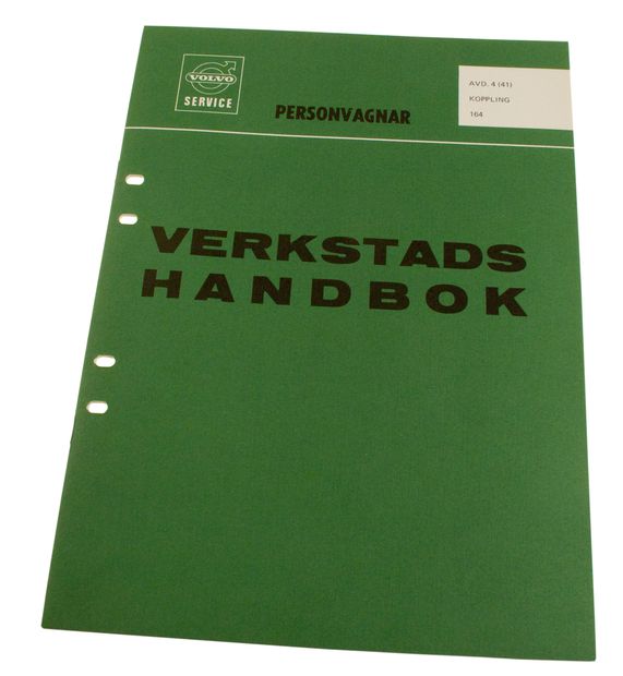 Werkstatthandbuch Kupplung 164 Schwedisc in der Gruppe Volvo / 140/164 / Sonstige / Literatur / Literatur 164 bei VP Autoparts AB (10873)