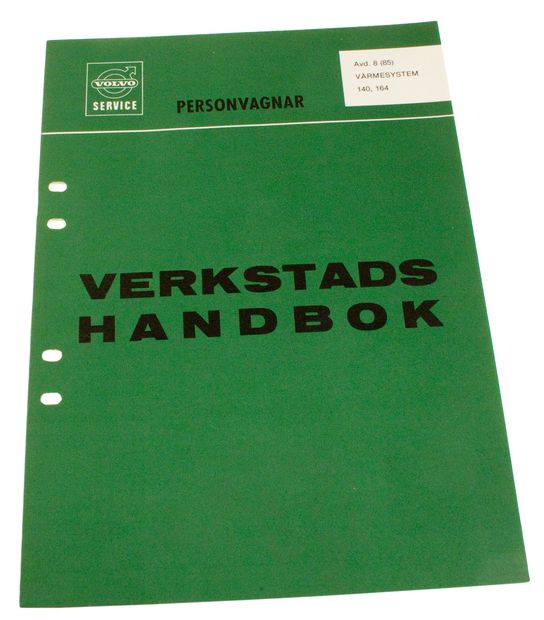 Werkstatthandbuch Heizungsanlage 140/164 in der Gruppe Volvo / 140/164 / Sonstige / Literatur / Literatur 164 bei VP Autoparts AB (10887)