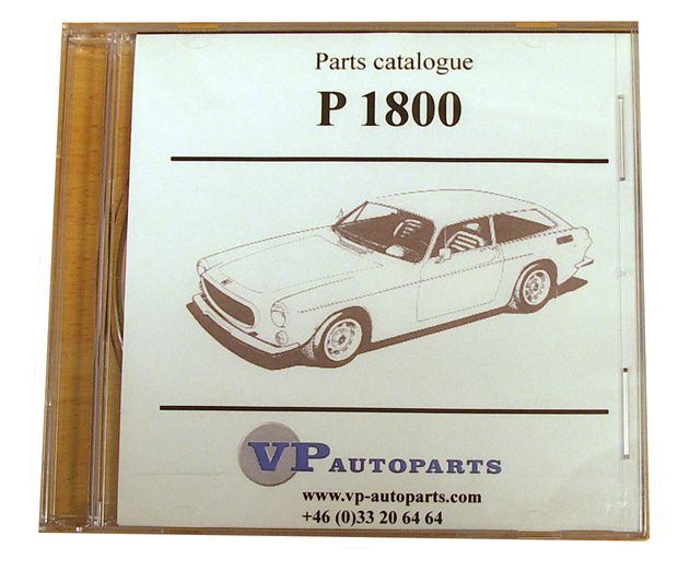 Ersatzteilekatalog 1800 CD in der Gruppe Volvo / P1800 / Sonstige / Literatur P1800 1961-73 bei VP Autoparts AB (10941)