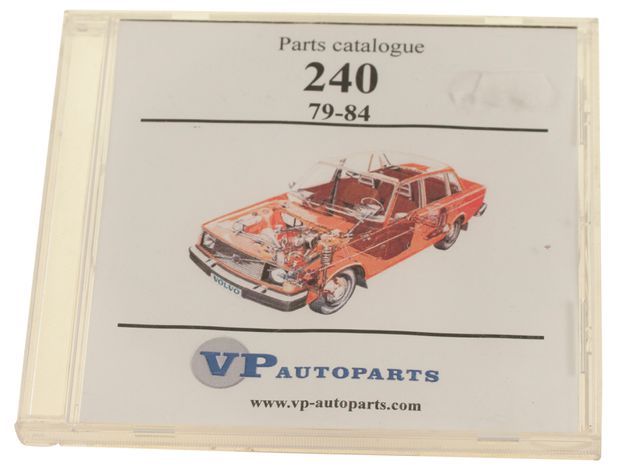 Ersatzteilekatalog 240 79-84 DVD in der Gruppe Volvo / 240/260 / Sonstige / Literatur 240/260 bei VP Autoparts AB (10947)