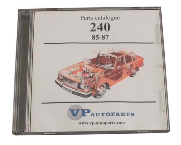 Ersatzteilekatalog 240 85-87 CD in der Gruppe Volvo / 240/260 / Sonstige / Literatur 240/260 bei VP Autoparts AB (10948)