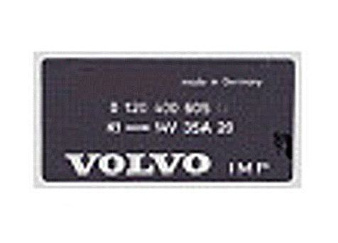 Etikett Generator Amazon/1800 in der Gruppe Volvo / P1800 / Sonstige / Etikett/Aufkleber P1800 1961-73 bei VP Autoparts AB (144)