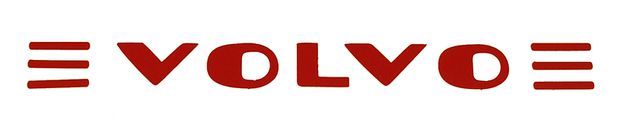 Dekal Volvo-text Radkappe in der Gruppe Volvo / PV/Duett / Sonstige / Dekale / Etikett/Aufkleber 544/210 bei VP Autoparts AB (191)