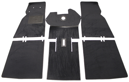Mattensatz 544 schwarz Textil in der Gruppe  bei VP Autoparts AB (277239-544)