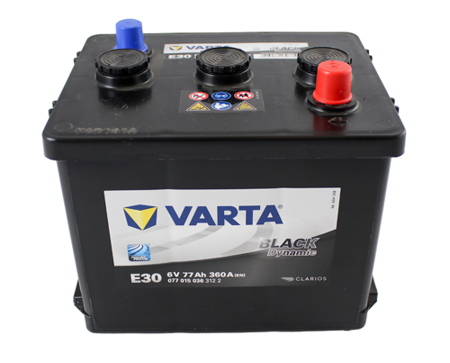 Batterie PV/Amazon 6V in der Gruppe Volvo / Amazon / Autoelektrik / Anschlussteile/Sicherungen/Batterie / Batterie Amazon bei VP Autoparts AB (28980)