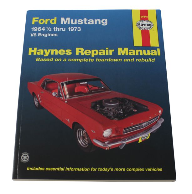 Haynes Manual Mustang 65-73 in der Gruppe Zubehr / Literatur / Handbcher/Manuale Ford/Mercury bei VP Autoparts AB (36048)