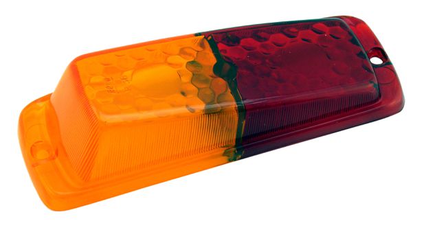 Rcklicht Glas 210 rot/gelb in der Gruppe Volvo / PV/Duett / Autoelektrik / Beleuchtung hinten / Beleuchtung hinten 445/210 bei VP Autoparts AB (673086)