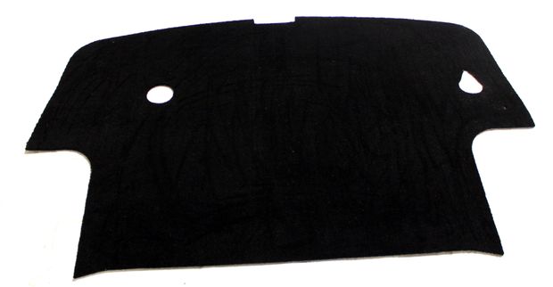 Teppich Kofferraum 1800E schwarz Text in der Gruppe Volvo / P1800 / Innenausstattung / Matten / Textilmatten P1800 1970-72 Rechtslenker bei VP Autoparts AB (684491T)