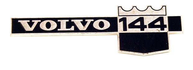Emblem 144 B20A 71-72 Kotflgel in der Gruppe Volvo / 140/164 / Karosserie / Emblem / Emblem 144 1967-72 bei VP Autoparts AB (687205)