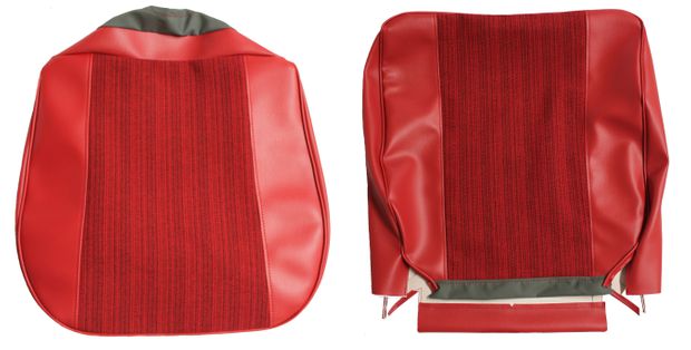 Bezug Stuhl vo Amazon 62-63 rot in der Gruppe Volvo / Amazon / Innenausstattung / Sitzbezge/Verkleidungen Stufenheck / Innenausstattung #409-236 1962-63 bei VP Autoparts AB (690852-53)