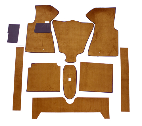 Mattensatz 140 -71 Lenkradschaltung in der Gruppe Volvo / 140/164 / Innenausstattung / Matten / Teppich 140 bei VP Autoparts AB (693923AT)