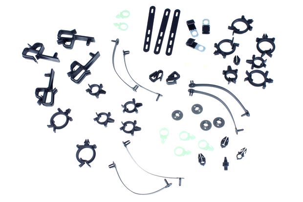 Clipsatz Kabelbaum 70 Mustang in der Gruppe Ford/Mercury / Ford Mustang 65-73 / Autoelektrik/Beleuchtung / Anschlussteile / Montageelement Kabelbaum Mustang 65-73 bei VP Autoparts AB (70Z-WC)