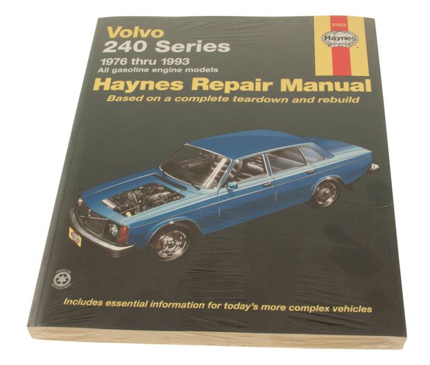 Reparaturhandbuch 240 75-93 Haynes Engli in der Gruppe Volvo / 240/260 / Sonstige / Literatur 240/260 bei VP Autoparts AB (97020ENG)