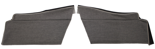Bezug Seitenverkl hi 444 57 schw/grau un in der Gruppe Volvo / PV/Duett / Innenausstattung / Sitzbezüge & Verkleidungen 444 / Polster 444 #16-138 grau/schwarz 1957 bei VP Autoparts AB (98030-31)