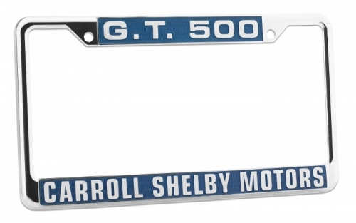 License Plate Frame GT500 in der Gruppe Ford/Mercury / Ford Mustang 65-73 / Zubehr/Audio / Zubehr bei VP Autoparts AB (ACC-LPF-GT500)