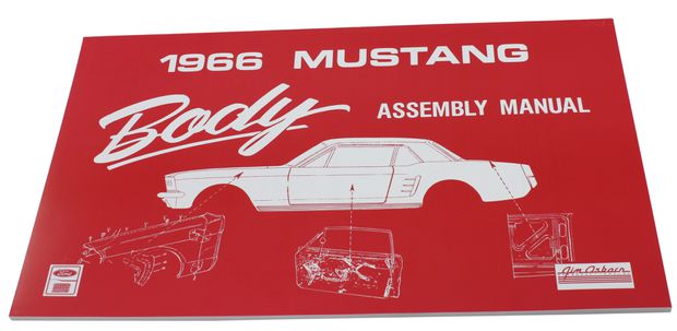 Werkstatthandbuch Karosserie Mustang 196 in der Gruppe 14 bei VP Autoparts AB (AM0011)