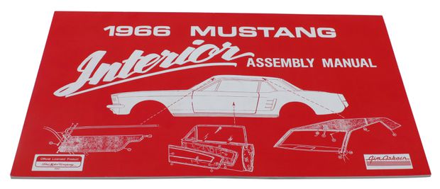 Werkstatthandbuch Interior Mustang 1966 in der Gruppe 14 bei VP Autoparts AB (AM0012)