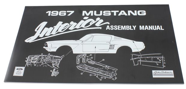 Werkstatthandbuch Interior Mustang 1967 in der Gruppe Zubehr / Literatur / Werkstatthandbuch Ford/Mercury bei VP Autoparts AB (AM0017)