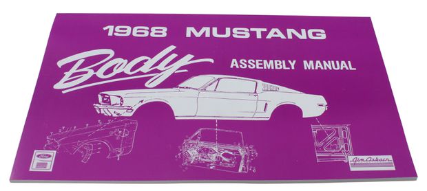 Werkstatthandbuch Karosserie Mustang 196 in der Gruppe 14 bei VP Autoparts AB (AM0021)