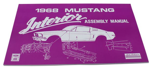 Werkstatthandbuch Interior Mustang 1968 in der Gruppe 14 bei VP Autoparts AB (AM0022)