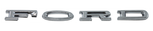 Buchstabensatz Huv Ford 65-66 Aufkleber in der Gruppe Ford/Mercury / Ford Mustang 65-73 / Karosserie / Emblem / Emblem Mustang 65-66 bei VP Autoparts AB (C4OZ-6240282A-DS)