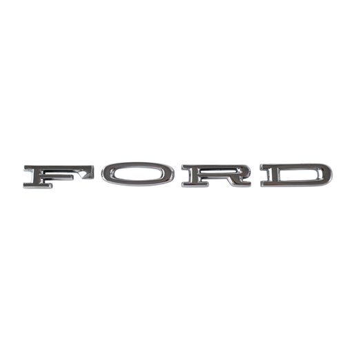 Buchstabensatz Huv Ford 65-66 Aufkleber in der Gruppe Ford/Mercury / Ford Mustang 65-73 / Karosserie / Emblem / Emblem Mustang 65-66 bei VP Autoparts AB (C4OZ-6240282A-DS)