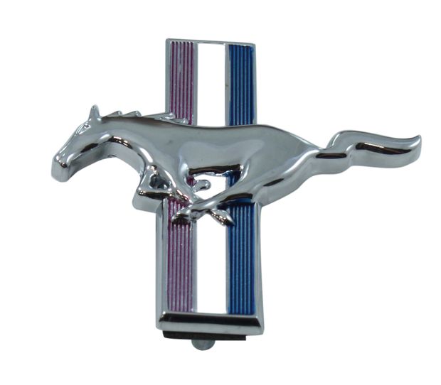 Emblem Pony Handschuhfach 66 (65) in der Gruppe Ford/Mercury / Ford Mustang 65-73 / Innenausstattung / Handschuhfach / Handschuhfach bei VP Autoparts AB (C5ZB-65060A14-A)