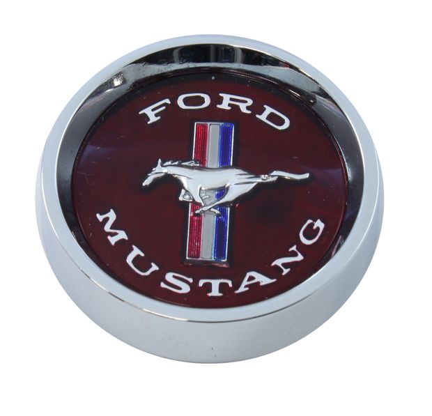 Nabenabdeckung 64-66 rot in der Gruppe Ford/Mercury / Ford Mustang 65-73 / Felgen/Reifen / Nabenabdeckungen Mustang bei VP Autoparts AB (C5ZZ-1130-W)