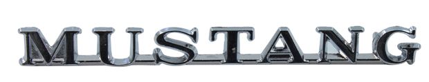 Emblem Kotflgel Mustang  65-66 in der Gruppe Ford/Mercury / Ford Mustang 65-73 / Karosserie / Emblem / Emblem Mustang 65-66 bei VP Autoparts AB (C5ZZ-16098-B)