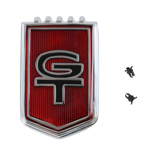 Emblem Kotfl�gel 65 GT in der Gruppe Ford/Mercury / Ford Mustang 65-73 / Karosserie / Emblem / Emblem Mustang 65-66 bei VP Autoparts AB (C5ZZ-16098-D)