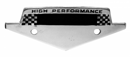 Emblem High Performance 65-66 in der Gruppe Ford/Mercury / Ford Mustang 65-73 / Karosserie / Emblem / Emblem Mustang 65-66 bei VP Autoparts AB (C5ZZ-16228-B)