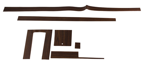 Wood grain tape set console 65-66 in der Gruppe Ford/Mercury / Ford Mustang 65-73 / Innenausstattung / Konsolen / Mittelkonsole 65-66 bei VP Autoparts AB (C5ZZ-6504567-W)