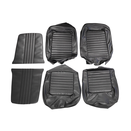 Polster CV 65 STD schwarz in der Gruppe Ford/Mercury / Ford Mustang 65-73 / Innenausstattung / Sitzbezüge / Polster Mustang 65 Std bei VP Autoparts AB (C5ZZ-7662900-BK)