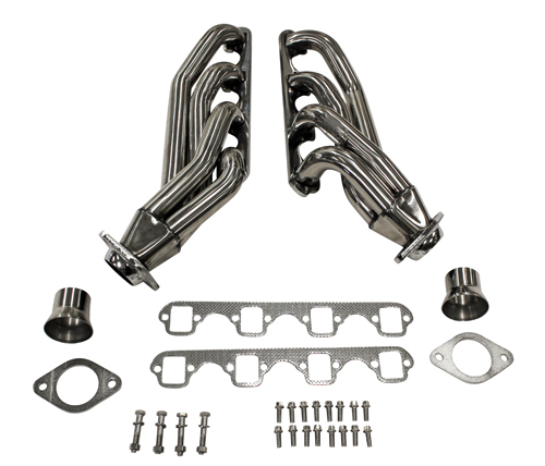 Shorty headers 64-70, 289/302 Stainless in der Gruppe Ford/Mercury / Ford Mustang 65-73 / Auspuffanlage / Krmmer/Header / Abgaskrmmer Mustang bei VP Autoparts AB (C5ZZ-9430-SS-SH)