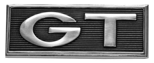 Emblem GT Kotflgel 68 in der Gruppe Ford/Mercury / Ford Mustang 65-73 / Karosserie / Emblem / Emblem Mustang 67-68 bei VP Autoparts AB (C7GY-16098-B)