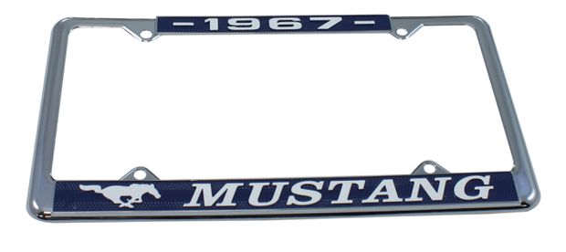 Kennzeichenhalterung 67 in der Gruppe Ford/Mercury / Ford Mustang 65-73 / Karosserie / Front/Grill / Custom&Zubehr Grill Mustang 64-73 bei VP Autoparts AB (C7ZZ-13409)