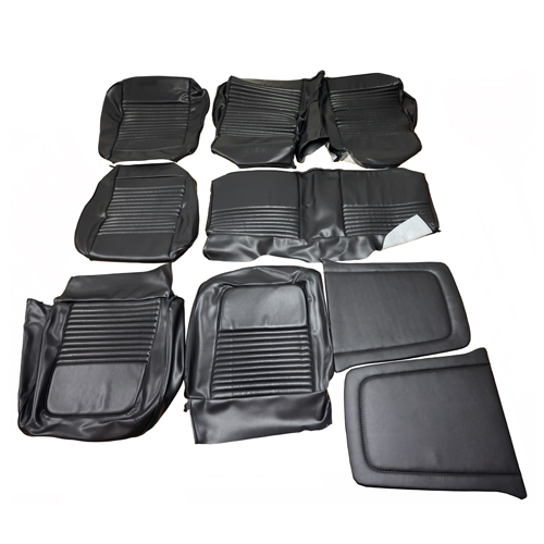 Polster 67 FB Standard schwarz in der Gruppe Ford/Mercury / Ford Mustang 65-73 / Innenausstattung / Sitzbez�ge / Polster Mustang 67 bei VP Autoparts AB (C7ZZ-632900-BK)