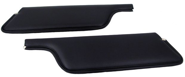 Sonnenblende 67-68 CV schwarz in der Gruppe Ford/Mercury / Ford Mustang 65-73 / Innenausstattung / Sonnenblenden / Sonnenblende Cabrio bei VP Autoparts AB (C7ZZ-7604104-BK)