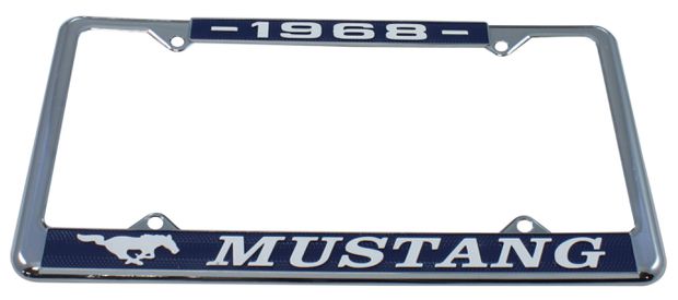 Kennzeichenhalterung 68 in der Gruppe Ford/Mercury / Ford Mustang 65-73 / Karosserie / Front/Grill / Custom&Zubehr Grill Mustang 64-73 bei VP Autoparts AB (C8ZZ-13409)