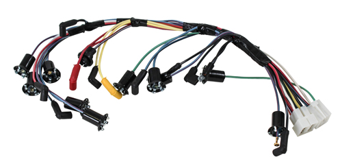 68 Instrument Cluster Feed in der Gruppe Ford/Mercury / Ford Mustang 65-73 / Autoelektrik/Beleuchtung / Anschlussteile / Kabelbaum Mustang 65-73 bei VP Autoparts AB (C8ZZ-14401-ICF)