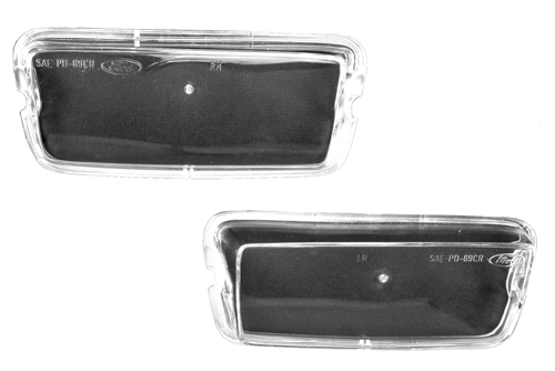 Lampenglas Grill 70 Mach 1 in der Gruppe Ford/Mercury / Ford Mustang 65-73 / Karosserie / Front/Grill / Grill Mustang 69-70 bei VP Autoparts AB (C9WY-13208)