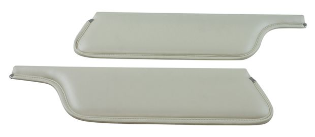 Sonnenschutz 69-73 CV weiss in der Gruppe Ford/Mercury / Ford Mustang 65-73 / Innenausstattung / Sonnenblenden / Sonnenblende Cabrio bei VP Autoparts AB (C9ZZ-7604104-WT)