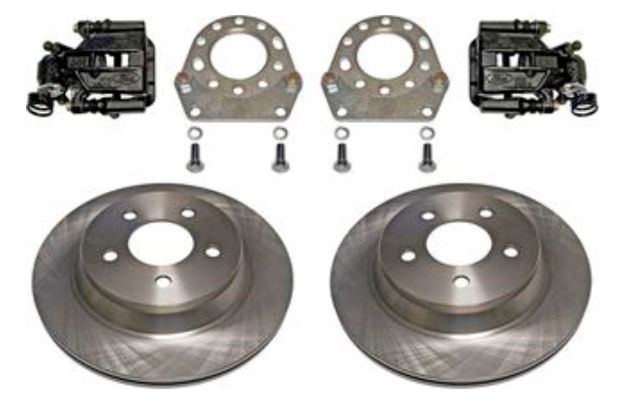 Cobra Disc Brake Kit Rear Ford small B in der Gruppe Ford/Mercury / Ford Mustang 65-73 / Bremssystem / Bremse hinten / Bremse hinten Mustang 65-73 bei VP Autoparts AB (CUR-CE-6011CM)